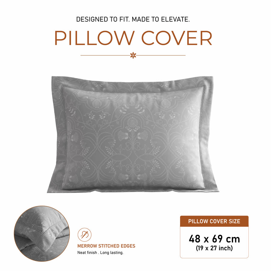 Medallion Bloom King Flat 100% Cotton Bedsheet Set
