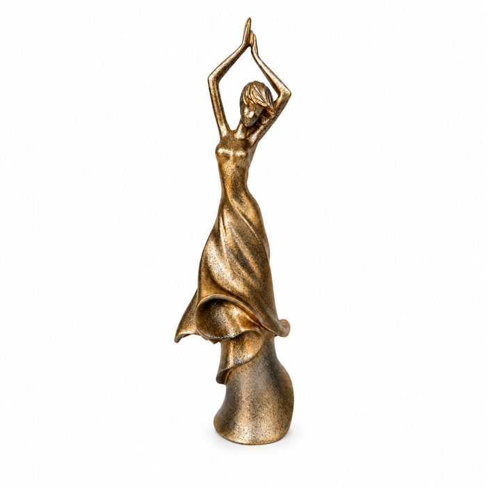 Elaris Dancing Lady Showpiece - Elegant Contemporary Finish