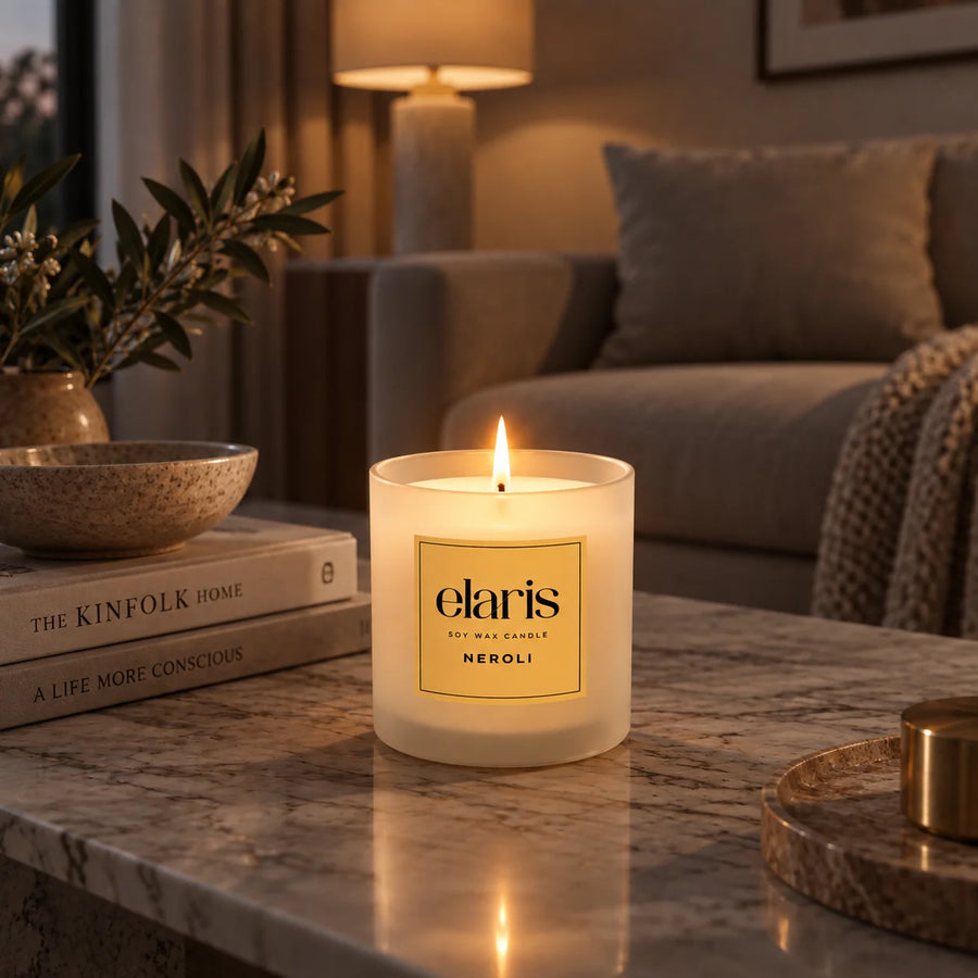 Elaris Neroli Scented Candle