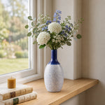 Elaris Deep Tide Handcrafted Ceramic Vase