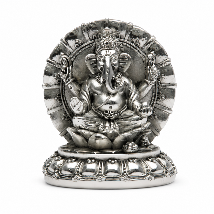 Elaris Ganesha Idol with Decorative Arch Showpiece
