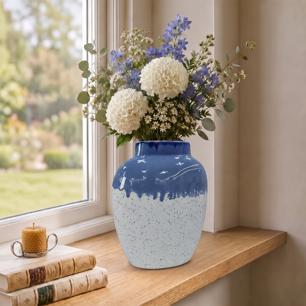 Elaris Tiera Jar Handcrafted Ceramic Vase