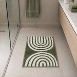 Geometric Arch Design Anti Slip Bath Mat, 50 x 80 cm
