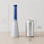 Elaris Cone Bottle Handcrafted Ceramic Vase