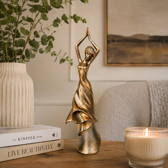 Elaris Dancing Lady Showpiece - Elegant Contemporary Finish