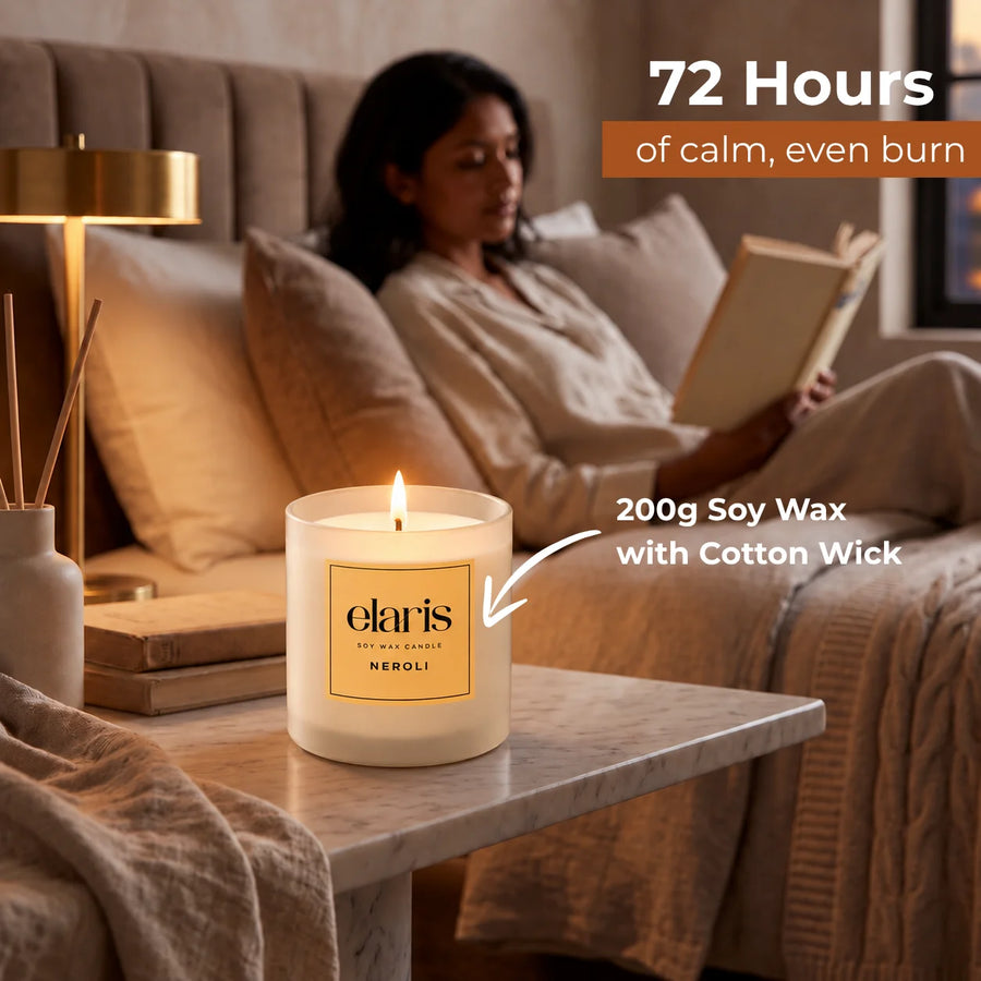 Elaris Neroli Scented Candle