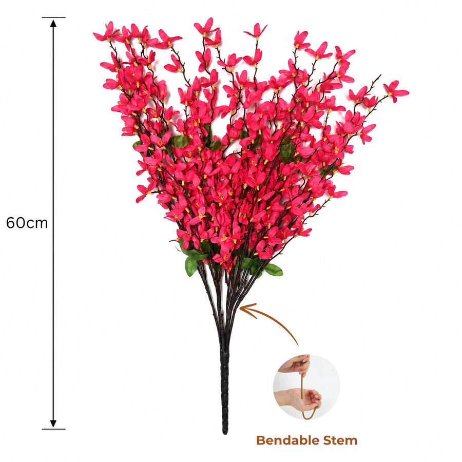 Elaris Everbloom Pink Forsythia – Single Stem, 60cm