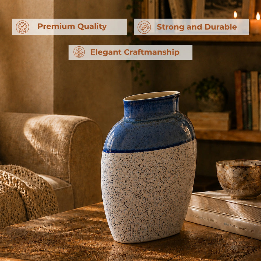 Elaris Tiera Jar Handcrafted Ceramic Vase