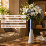 Elaris Cone Bottle Handcrafted Ceramic Vase