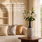 Elaris Deep Tide Handcrafted Ceramic Vase
