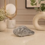 Elaris Shankh – Small Size, Silver Plated Showpiece