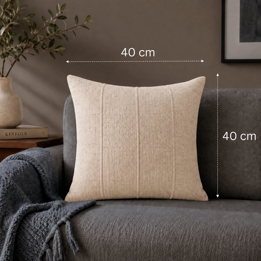 Elaris Natural Texture Cushion Cover
