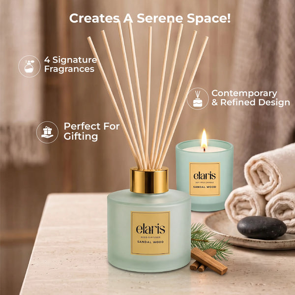 Elaris Sandalwood Reed Diffuser
