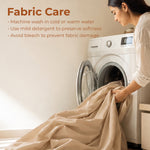 Elaris Solid Champagne Queen Flat 100% Cotton Bedsheet Set